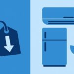 新電力と省エネ家電の比較をイメージしたイラスト