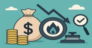 節約をイメージしたアイキャッチイラスト