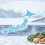 ノロウイルス食中毒が多発!アルコール消毒の限界とは? 冬季に注意が必要な食中毒と食品衛生をイメージした注意喚起ビジュアル